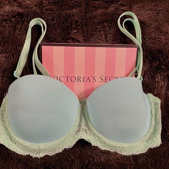LIGHT BLUE & SEAFOAM GREEN PUSH-UP by PINK 32A - Picture 2 of 4
